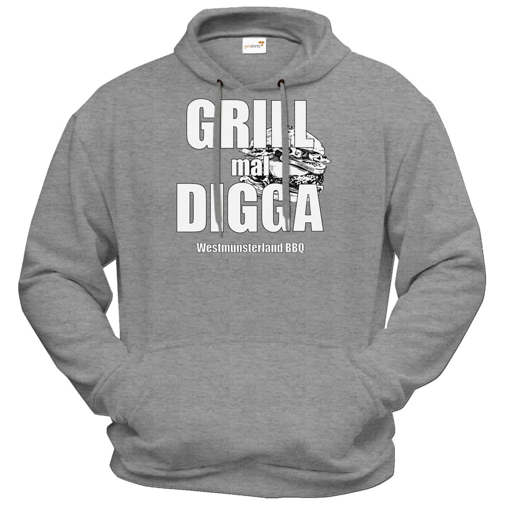 Hoodie Grill mal Digga - Unisex